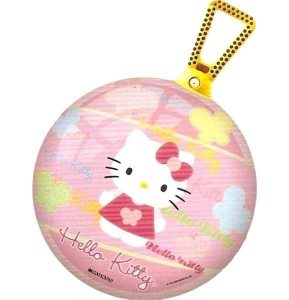 Skákací balón Mondo s držadlem 360 průměr 45 cm Hello Kitty