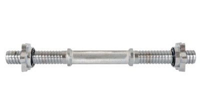Tyčka činky CHROM 38cm,diam. 28mm,2,5kg,