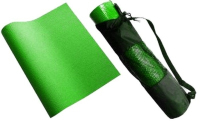 Karimatka na cvičení YOGA+obal SEDCO 4 mm 172x60x0,4cm zelená