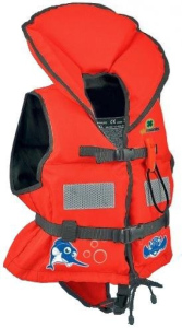 Plovací vesta Baby plus červená
