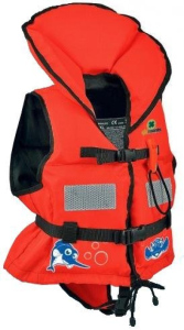 Plovací vesta Baby plus červená