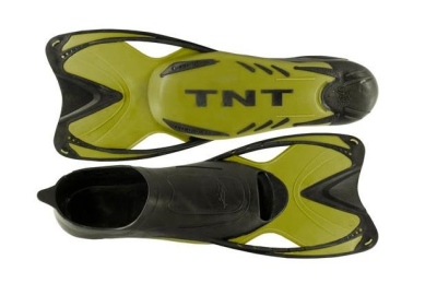 Ploutve plavecké TNT SHORT 33-34 Žlutá