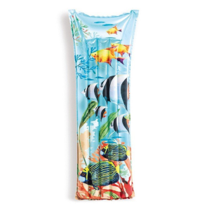 Nafukovací lehátko INTEX FASHION 59720 modrá