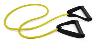 Posilovací expander/guma SEDCO s držadly žlutá