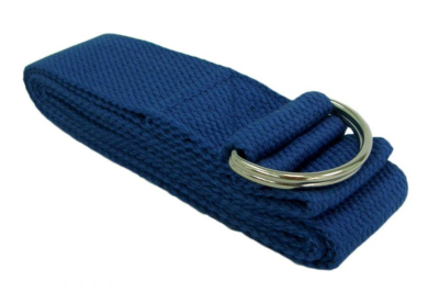Pásek/Popruh na Jógu - YOGA STRAP 180 cm modrá