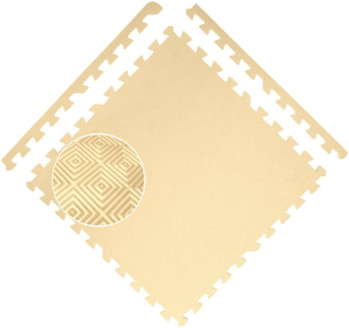 Podložka EVA COLOR 50x50x1,2 cm - SET 4ks tělová