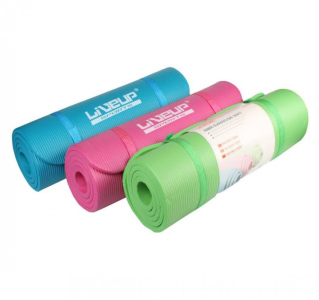 Karimatka LiveUp NBR 180cm x 60cm x 1.2cm zelená