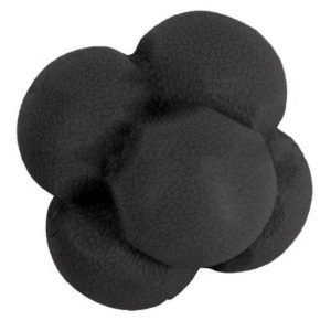 Míček reaction ball Sedco 7 cm černá