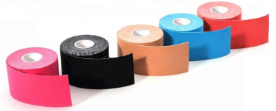 Tejpovací páska SEDCO KINESIOLOGY TAPE 500x5 cm Hnědá