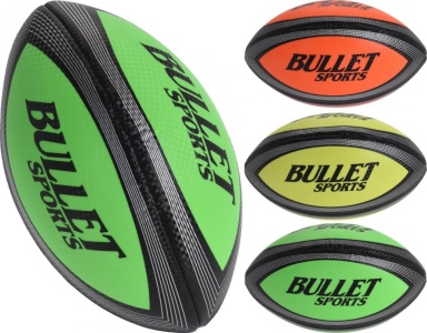 Dětský míč RUGBY BULLET SPORTS - 3 zelená