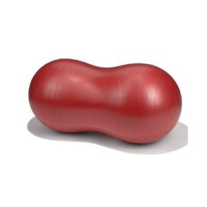 Gymnastický míč peanut 90x45 cm Červená