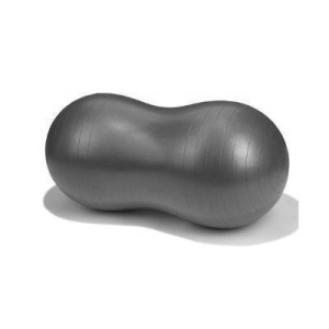 Gymnastický míč peanut 90x45 cm Šedá