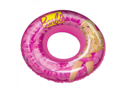 Plavecký kruh MONDO BARBIE 50cm růžová