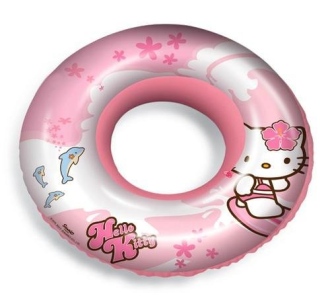 KRUH PLAV.HELLO KITTY 50CM růžová