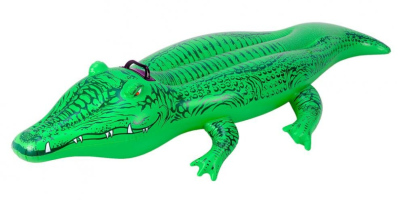 Plovoucí krokodýl Intex 58546 nafukovací zelený 168x86 cm zelená