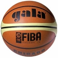 Míč basket GALA CHICAGO BB7011S GALA hnědý velikost 7 hnědá