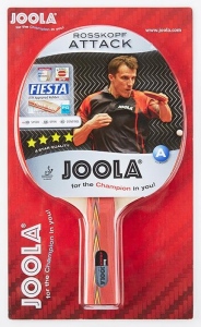 Pálka na stolní tenis JOOLA ROSSKOPF ATTACK Červená