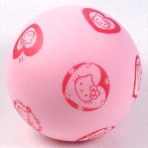Míč  SOFT HELLO KITTY 200 mm růžová