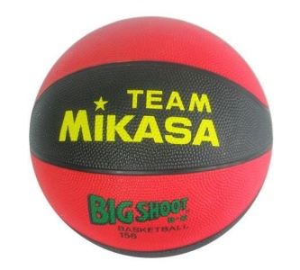 Míč basketbalový MIKASA BIG SHOOT 156 velikost 6 červená