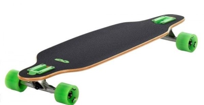 Longboard BANDIT SPARTAN 85 x 24,3 cm černá