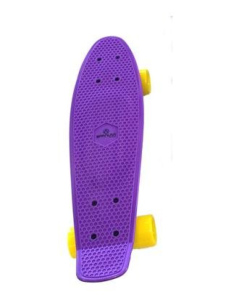 Penny board SPARTAN plast 22,5 20604 fialová