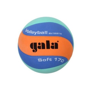 Míč volejbal SOFT GALA BV5681S 170g zelená/modrá