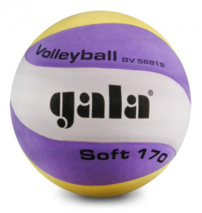 Míč volejbal SOFT GALA BV5681S 170g žlutá