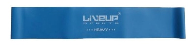 Aerobic guma LiveUp 5 cm modrá