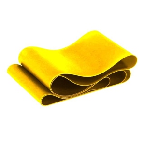Odporová aerobic guma SEDCO 104x15 cm - 0.35 mm žlutá