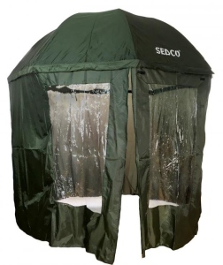 Rybářský deštník s bočnicemi SEDCO FULL COVER 9072 200 cm khaki