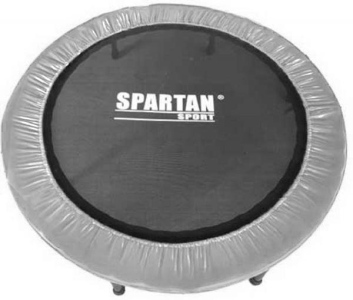 Trampolína SPARTAN 122 cm šedá