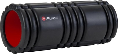 Masážní válec Pure2Improve FOAM ROLLER 33 x 14,5 cm černá