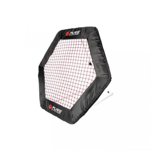 Odrazová trampolína na míče P2I HEX  140 x 125 cm červená