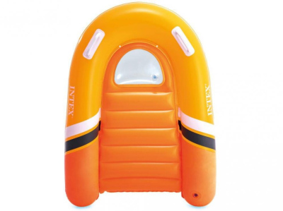 Lehátko INTEX dětské s držadly SURF 58154 oranžová