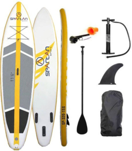 Paddleboard Spartan Sup 320-15 šedo-žlutá bílá