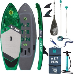 Paddleboard AZTRON SIRIUS 289 cm SET šedá/zelená