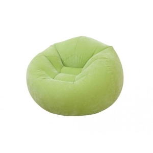 Nafukovací křeslo Intex Beanless Bag Chair 68569 zelená