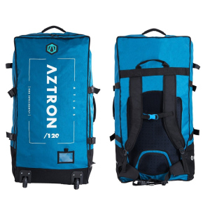 Batoh s kolečky AZTRON NA PADDLE BOARDY 120 l modrá