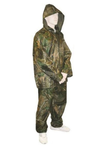 Pláštěnka dvoudílná - Rybářský CAMO set do deště XXL