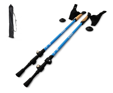 Trekové hole SEDCO TREKING 65-135 cm modrá