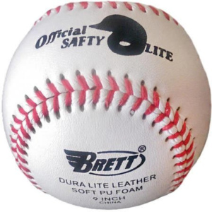 Míček BASEBALL SOFT Spartan 7,2 cm bílá