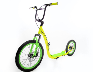 Koloběžka Sedco S304 CROSS 20/16 -  žlutá neonová žlutá