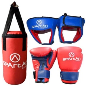 Boxing SET Spartan dětský 1138 červená