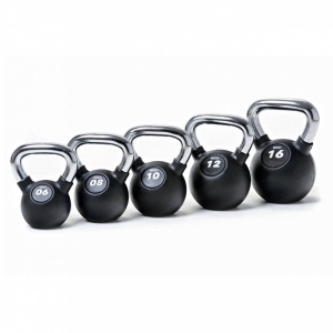 Kettlebell SEDCO RUBBER-CHROM PROFI 20