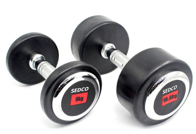 Jednoruční činka SEDCO pevná - STUDIO PROFI DELUXE 15