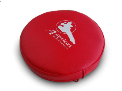 Boxovací lapa Apriori Mini Terč, kůže červená