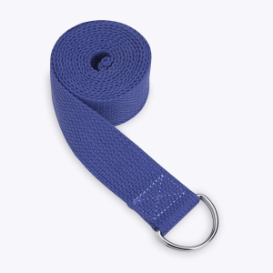 Pásek na Jógu SEDCO YOGA STRAP 180 cm modrá