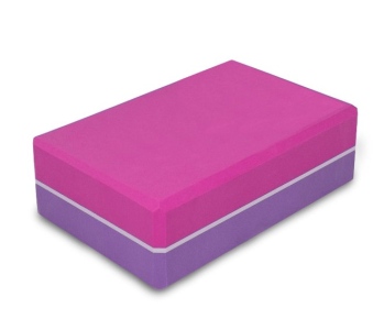 Kostka Sedco Yoga EVA brick DUO světle růžová/tmavě růžová