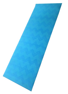 Karimatka na jógu 173x61x0,4 cm s potiskem světle modrá