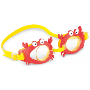 Dětské plavecké brýlé INTEX 55610 FUN červená